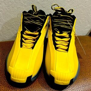 Brand New Rare Adidas Yellow Sunshine Crazy 1 Originally known as Adidas Kobe 1!